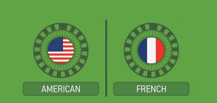 الفارق ما بين الروليت الفرنسي والروليت الامريكي